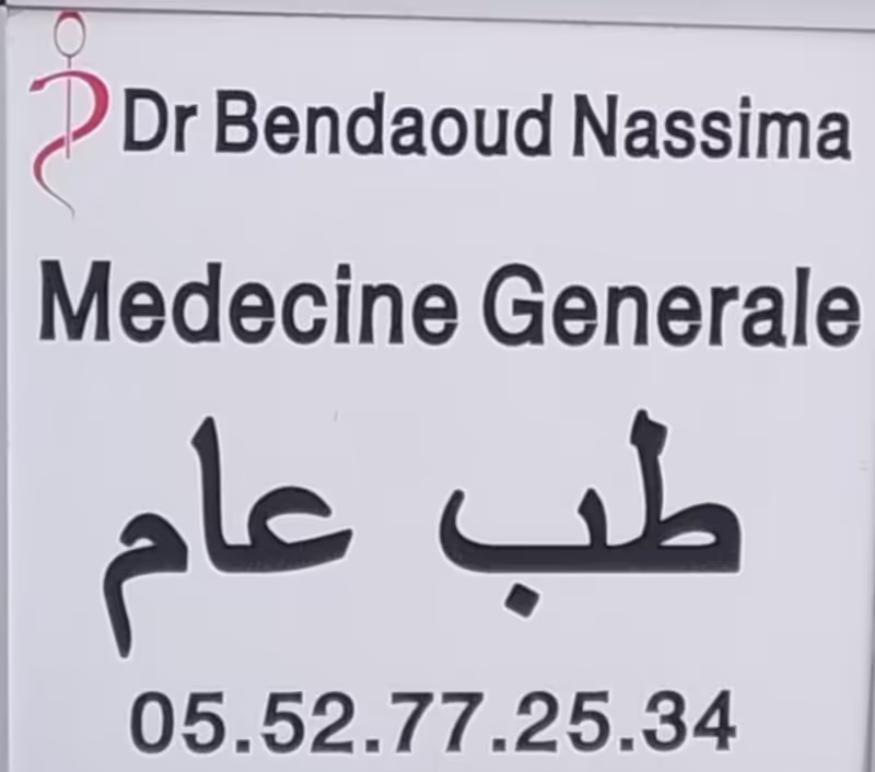 Docteur bendaoud nassima